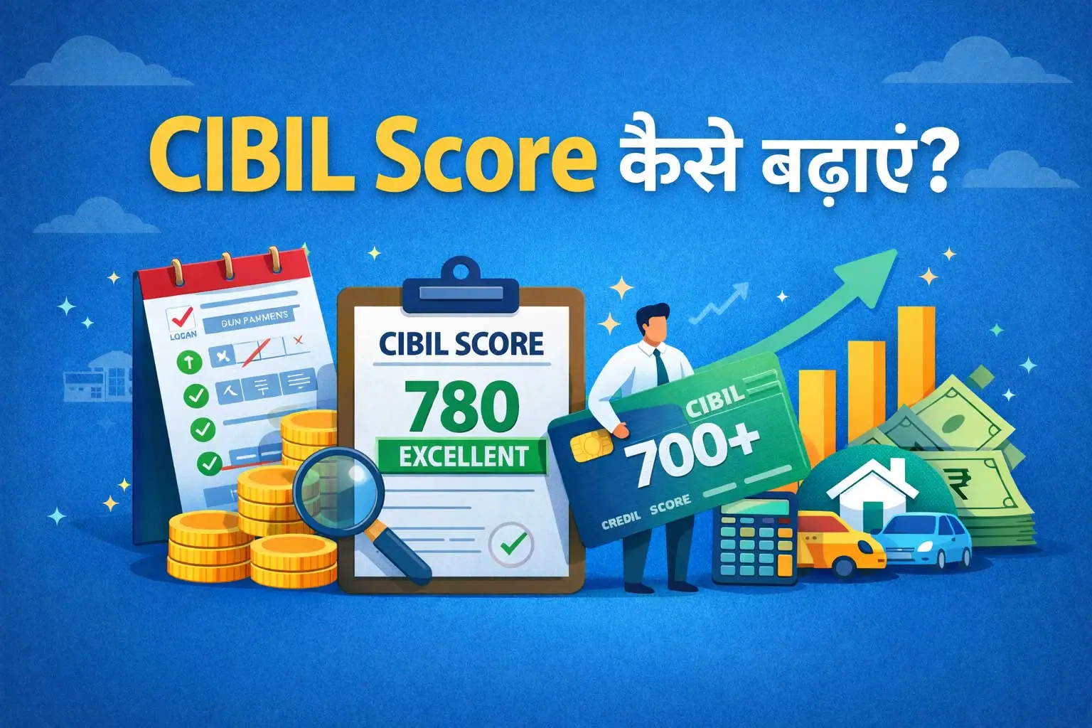CIBIL Score कैसे बढ़ाएं